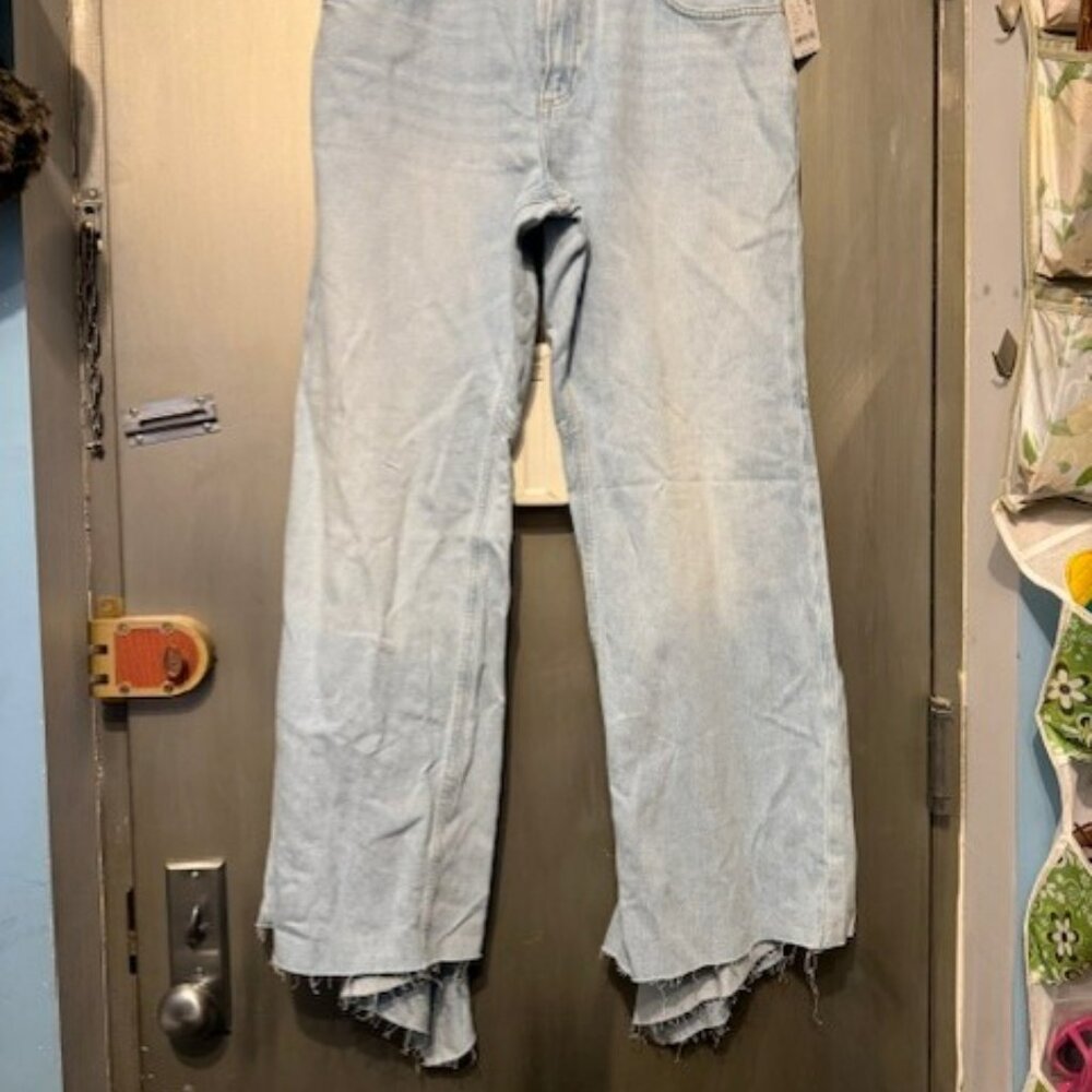 Boho We The Free Live Wire Flare / Bell Bottom Jeans - 31S - Picture 3 of 16